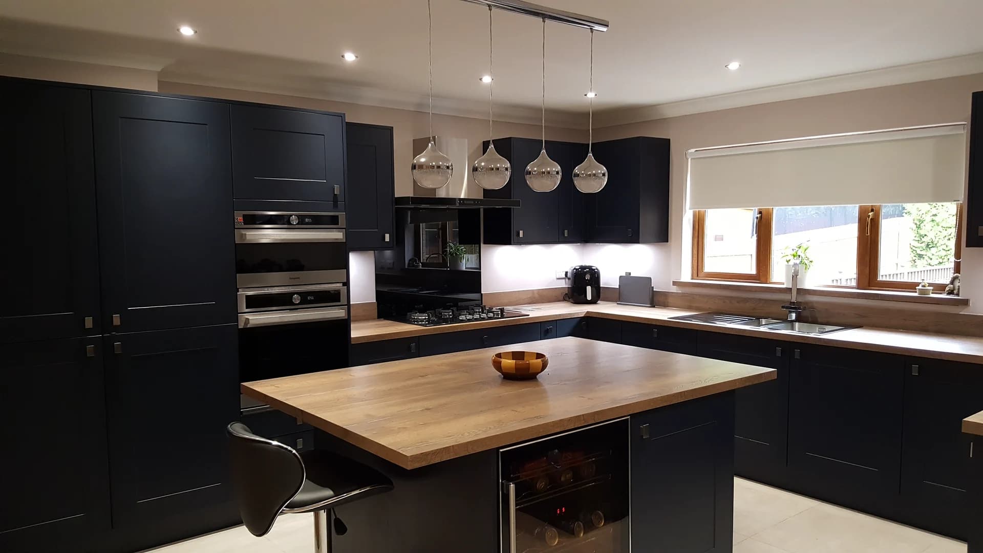 Oxford Indigo kitchen installed in Coltness