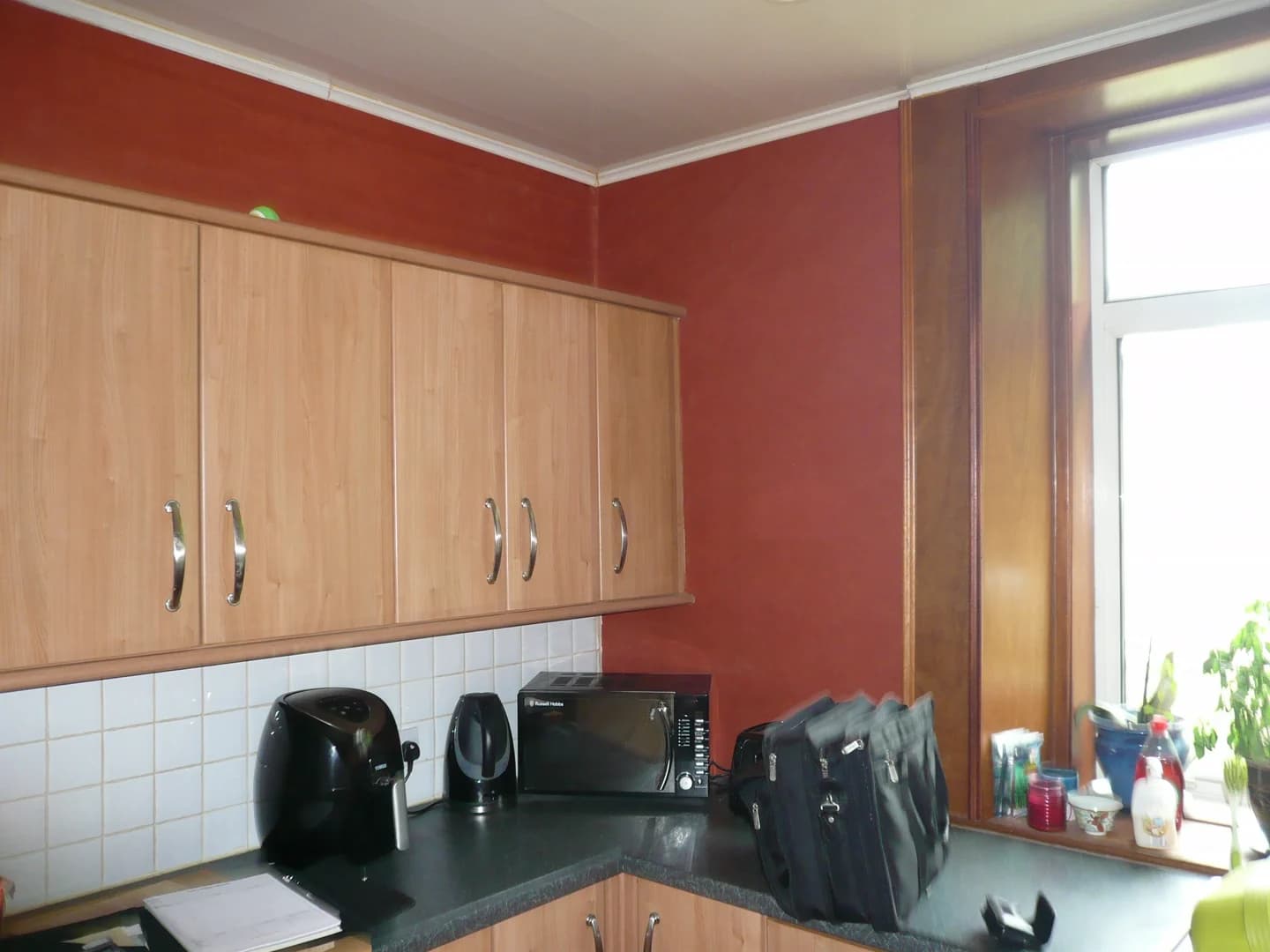 The old kitchen before the renovation