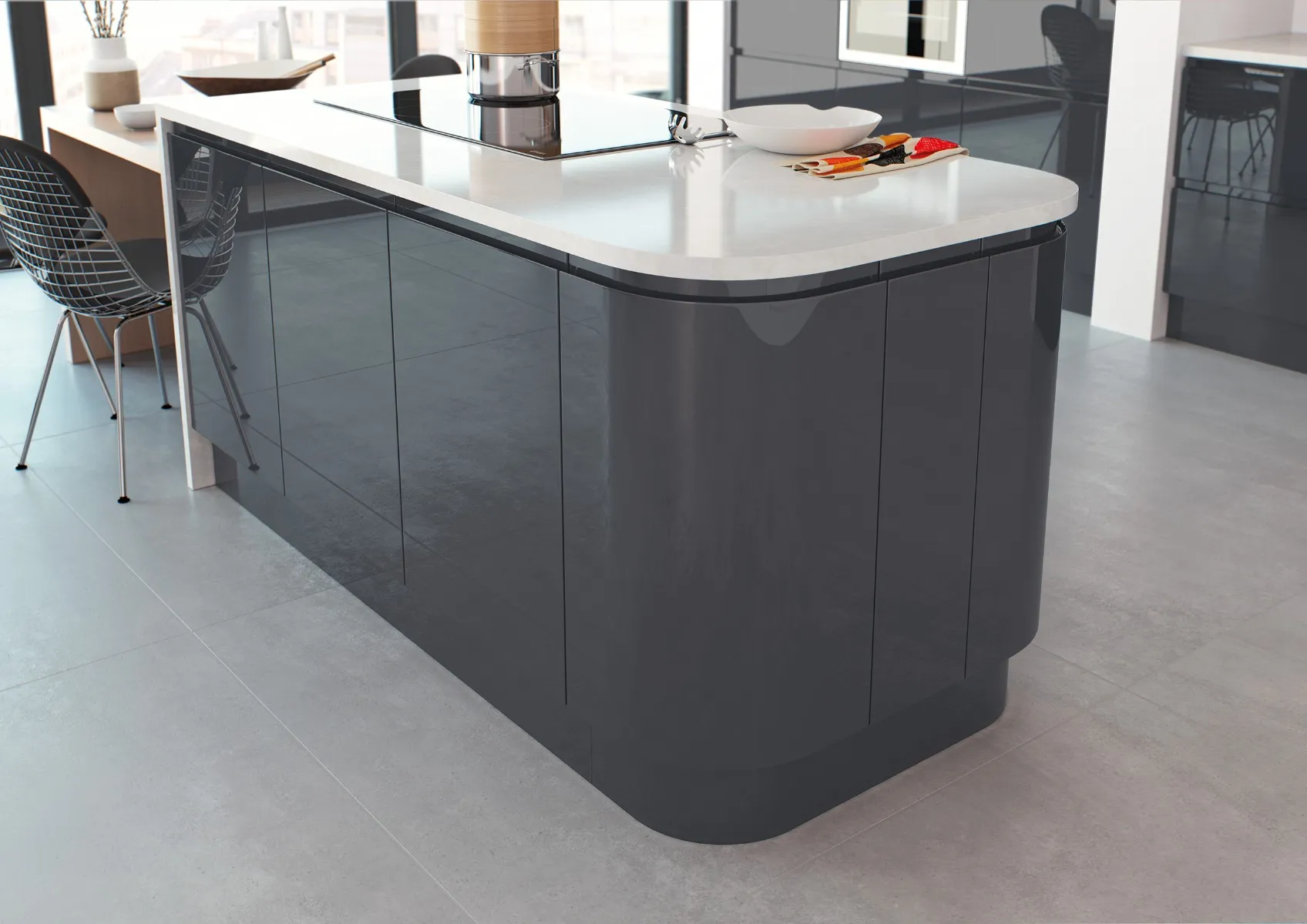 Lucente Gloss in Anthracite