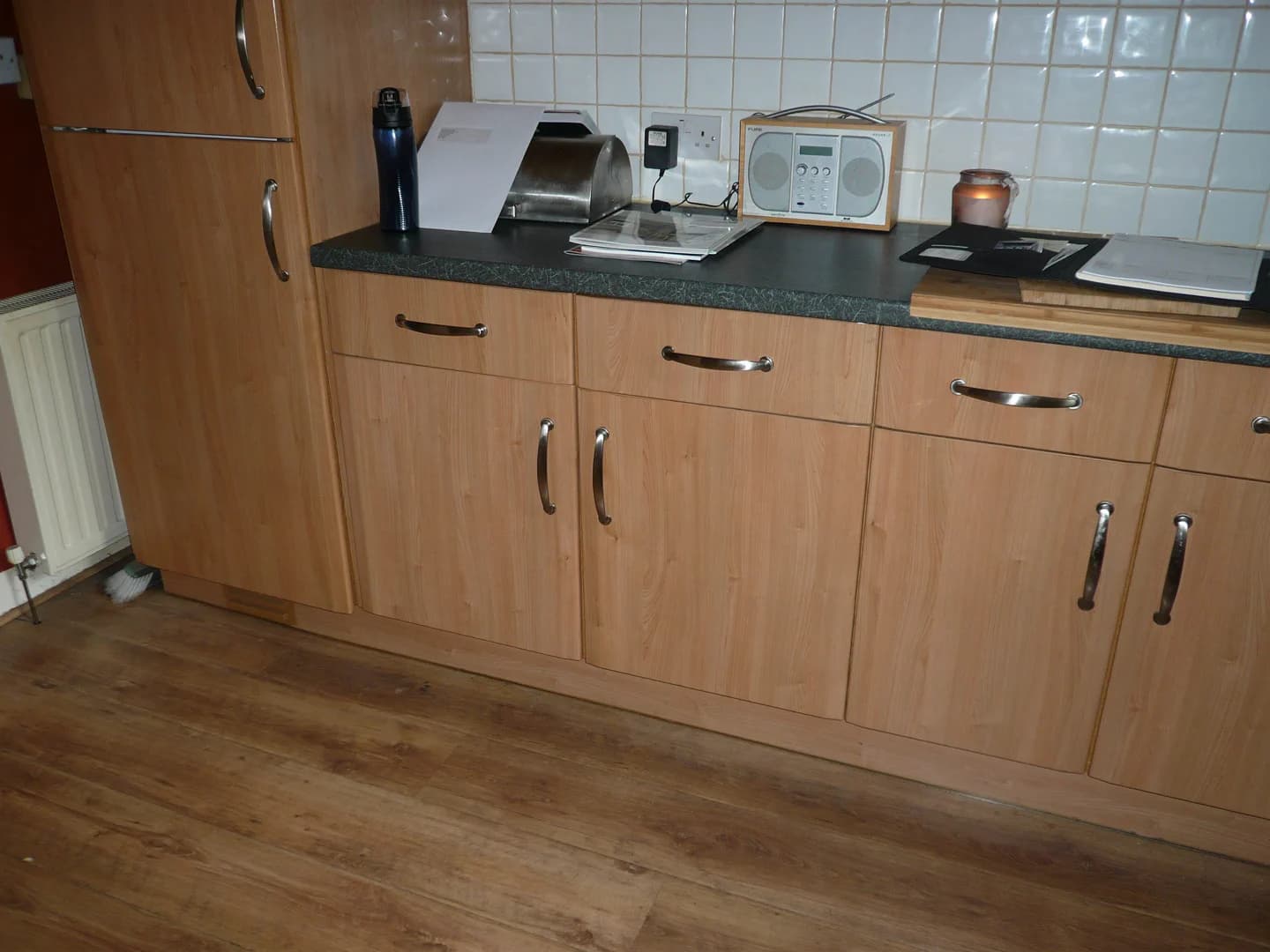The old kitchen before the renovation
