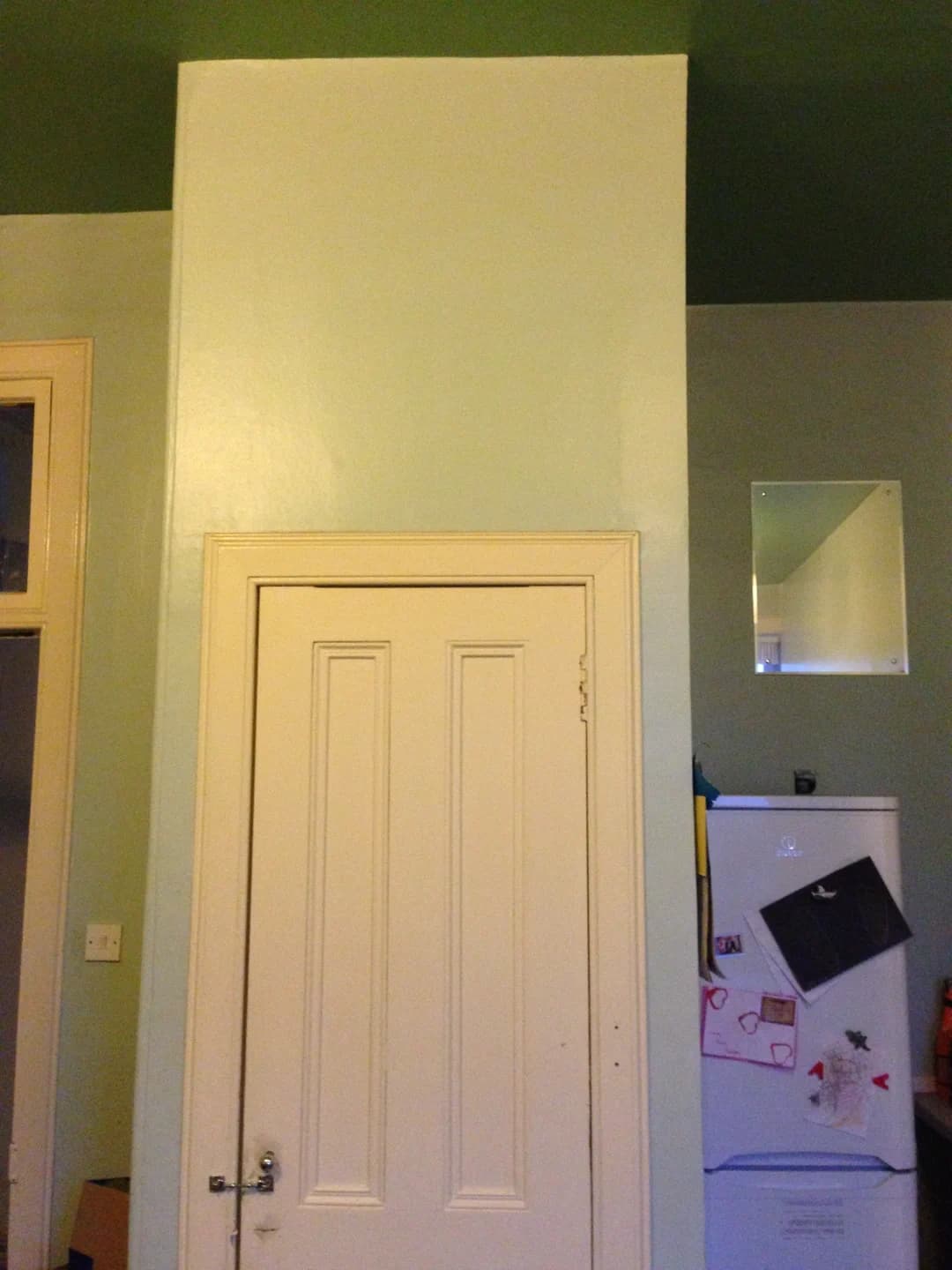 Old kitchen showing the previous layout