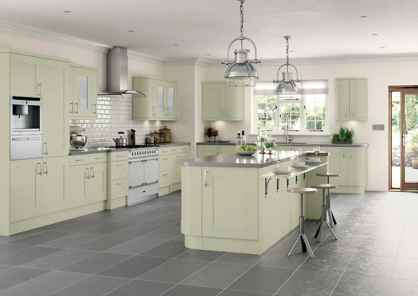 Cartmel in Sage Green
