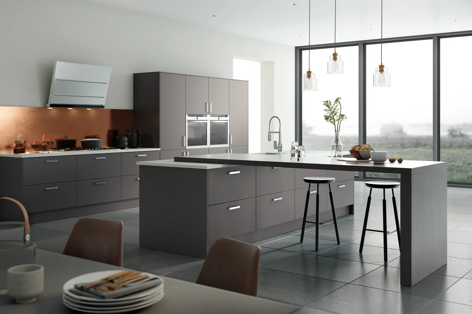 Contemporary kitchen by Leith Kitchens