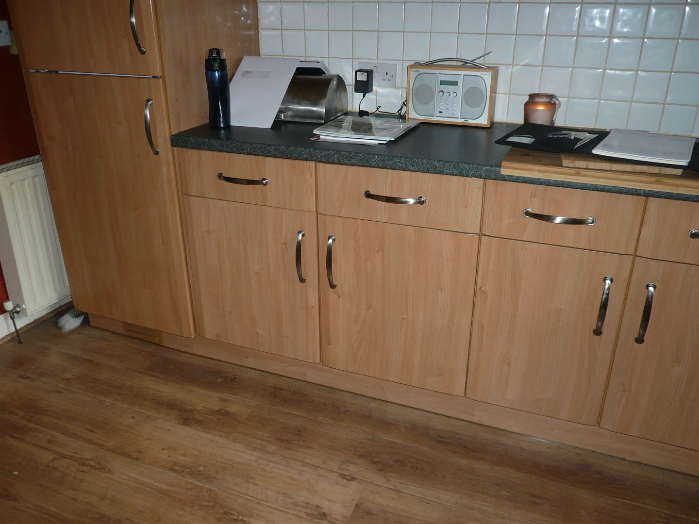 The old kitchen before the renovation