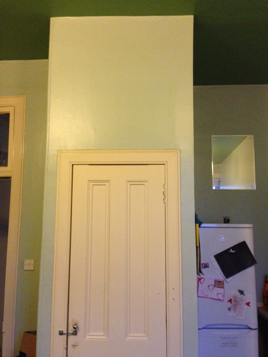 Old kitchen showing the previous layout