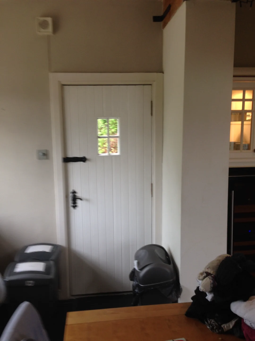 Old kitchen showing the previous layout